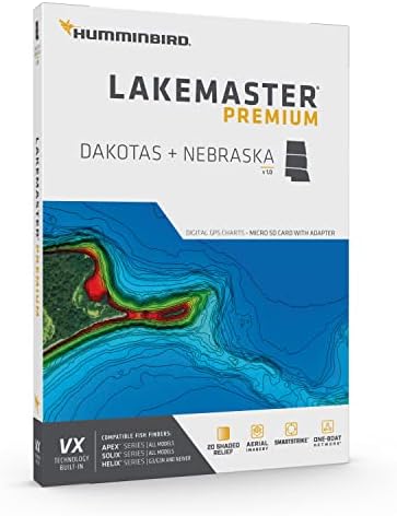 Humminbird 602001-1 Lakemaster Premium - Dakotas + Nebraska V1