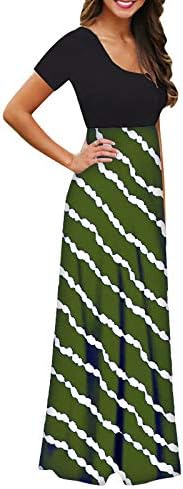 שרוול צוואר צוואר אופנה ספגטי שמלת הדפס מקסי קצרה אורך תה אורך אם לשמלות הכלה