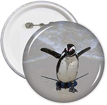 מדע טבע אוקיינוס אנטארקטיקה פינגווין יצור סיכות תג כפתור סמל אבזר קישוט 5 יחידות