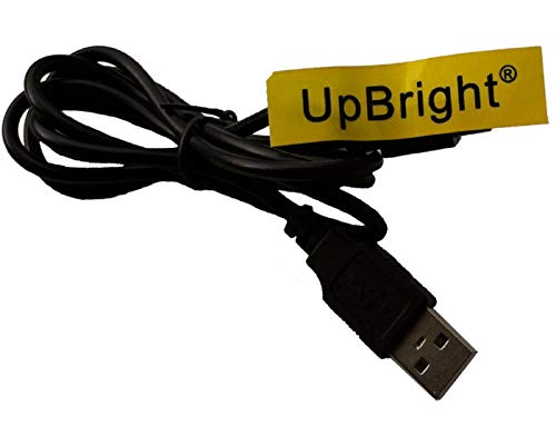 Upbright חדש USB מחשב טעינה כבל מחשב נייד מחשב נייד כבל חשמל תואם ל- XLeader SoundPak הטוב ביותר קלאסי קלאסי אלחוטי מערכת