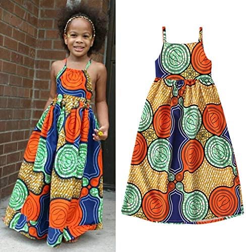 בנות אפריקאיות דשיקי נסיכה תלת מימד מתלה שמלה להדפיס לילדים דיגיטליים לבנות שמלת תחרה למשך 12 שנים