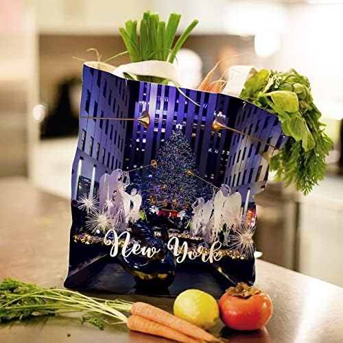 תיק לשימוש חוזר בניו יורק סיטי נסיעות קיפול תיק קיפו תיק קיץ לנשים מתנות למורה למתנות מתנות