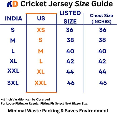 KD Cricket IPL ג'רזי תומך ג'רזי חולצת טריקו 2023/24 MI, CSK, RCB, KKR, RR, KXIP, SRH, GT, LSG ו- DC