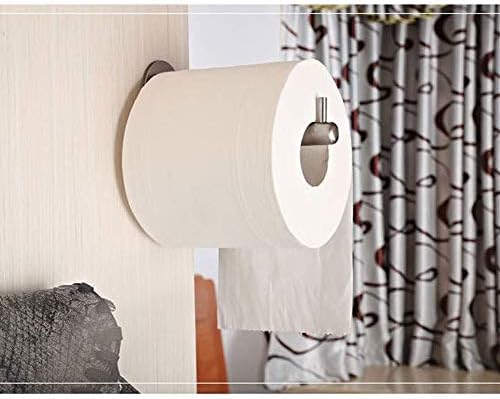 מחזיק מגבת נייר SCDZS - מחזיק מגבת נייר קיר רכוב תחת ארון נירוסטה לחדר אמבטיה מטבח