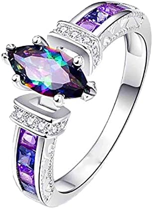 אירוסין טבעת נשים של תכשיטי האהבה טבעת טבעת חתונה אופנה מתנת יום הולדת יום טבעות אהבת לב טבעת