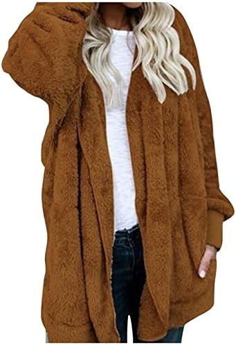 מעילי ליסטה לנשים, ז'קט שרוול ארוך ז'קט סתיו ארוך בסתיו עם כיסים צבע אחיד