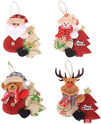 שנה חדשה 2023 סנטה קלאוס חמוד בובות איש שלג קישוט עץ חג המולד לקישוט הבית חג המולד אלף Navidad מתנה לילדים שמחים חג שמח