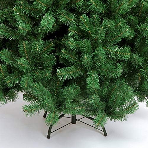 ZPEE 5FT חומר מלאכותי PVC ענפים פירוק אוטומטי עץ חג המולד, עם עמדת מתכת קלה להרכבה של קישוט חג המולד אורן-ירוק B