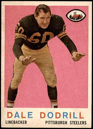 1959 Topps 34 Dale Dodrill Pittsburgh Steelers Ex/MT Steelers