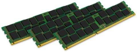 ערכת קינגסטון 48GB 3x16GB 1333MHz PC3-10666 REG ECC Quad RANK X8 זיכרון מתח נמוך לשרתים DELL SELECT KTD-PE313Q8LVK3/48G