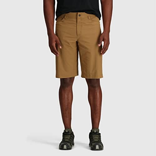 מחקר חיצוני פרוזי גברים על מכנסיים קצרים -12