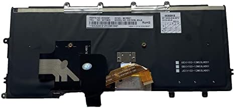 החלפת מחשב נייד סיאקוקי פריסה אמריקאית עם מקלדת תאורה אחורית ללנובו משטח חשיבה 230-240-240-240-250-260-270 01519 01530