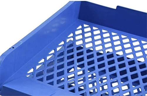 יאסז פלסטיק לגיבוב משרד קובץ מסמך מגש מקרה מתלה שולחן קובץ מסמך ארגונית מחזיק כחול