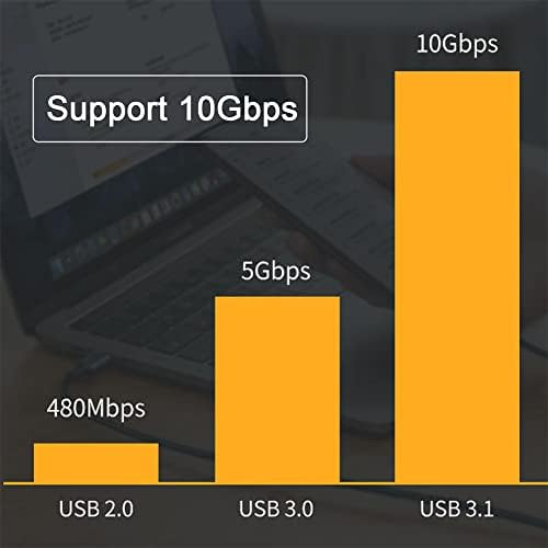 NFHK 90 מעלות למטה זווית Type-C USB-C זכר לזכר USB3.1 10GBPS 100W כבל נתונים לטלפון נייד 200 סמ