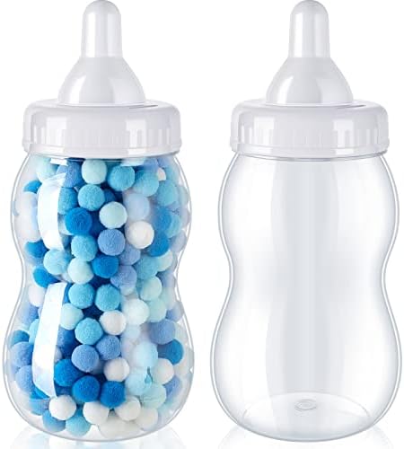 Tessco 2 מחשבים 13 '' בקבוקי תינוקות גדולים למשחקי מקלחת לתינוק, בקבוקי תינוקות גדולים בקבוק חלב תינוקות פלסטי