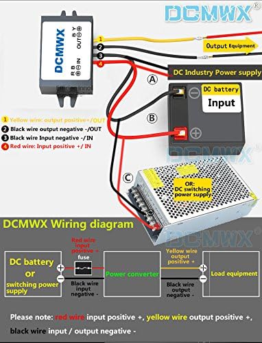 DCMWX® צריכת חשמל נמוכה ממירי מתח באק חדש 12V24V המרה ל -3.3 וולט מדרגה ממירי כוח לרכב קלט DC8V-40V פלט 3.3V1A2A3A מתאמי כוח