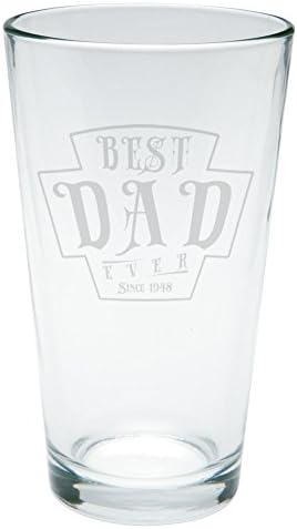 ישן תהילה יום אב הטוב ביותר אבא מאז 1948 חרוט ליטר זכוכית ברור זכוכית סטנדרטי אחד גודל