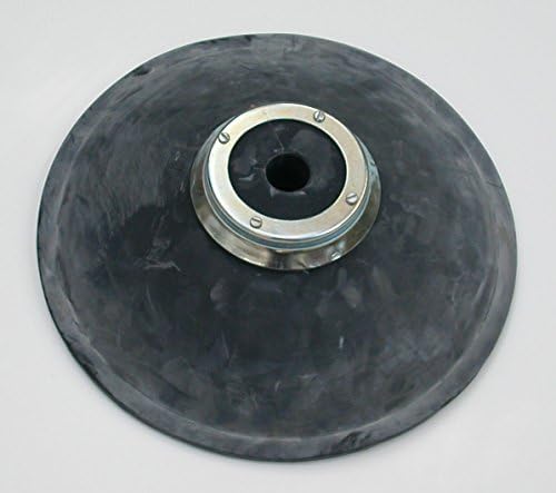אמז684775-1.50 לי; צלחת חסיד גריז גומי יצוק מוצק לדליים מחודדים של 35 פאונד / 5 ליטר לצינור שומן בקוטר 1-1 / 2.