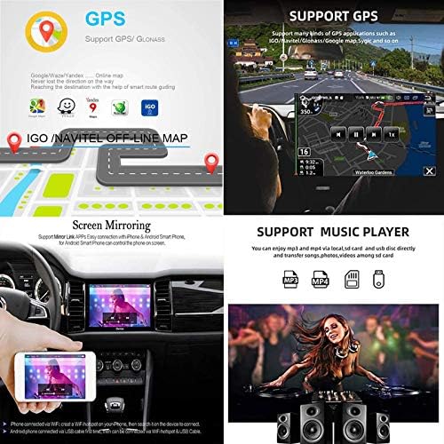 רכב סטריאו אנדרואיד 8.1 ניווט 10 אינץ רדיו עבור יונדאי רנו קליאו דיגיטלי / אנלוגי -2018 תמיכה אחורית מצלמה