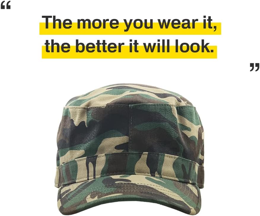 כובע צבא צוער בסיסי כובע סגנון צבאי יומיומי