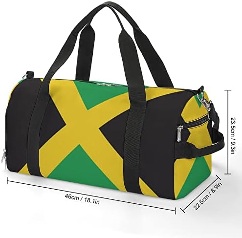 ג ' מייקה דגל יוניסקס ספורט חדר כושר תיק עמיד למים אימון שקיות אוקספורד בד נסיעות תרמיל עם תאים
