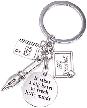 הודיה בית קישוטים, מפתח טבעת מפתח שרשרת מפתח תליון מורה של יום נושאים יצירתי משמעותי עבור מורה