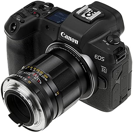 טבעת הפוך מאקרו 58 ממ תואמת ל- Canon RF - הרכבה למצלמה עד 58 ממ מתאם חוט מסנן עבור Canon RF Mount Mirrort מצלמות