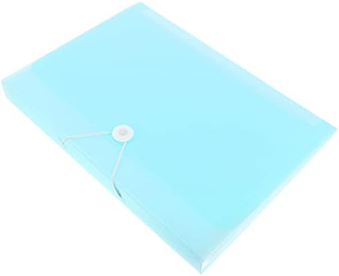 טופיקו 4 יחידות תיקיית איבר תיק תכליתי תלמיד כחול פלסטיק מבחן תיק