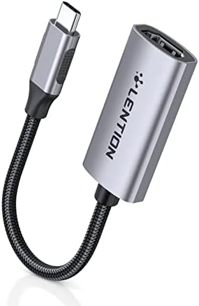 LINNING USB C ל- VGA מתאם כבלים/USB C ל- HDMI מתאם 4K@60Hz/10ft USB C ל- HDMI 2.0 מתאם כבלים תואם 2021- MacBook PRO 13/15/16,