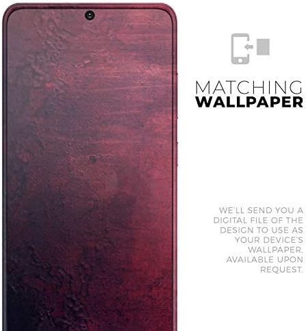 תכנן Skinz Abstract Fire & Ice V9 מגן על דבקות ויניל עטיפת עור תואם ל- Samsung Galaxy S20