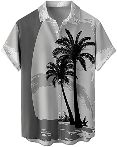 Xxbr 2023 תלת מימד ציור הדפס פרחוני חולצה הוואי גברים נשים פניות צווארון וינטג 'רחוב חולצות גברים גברים יבשים
