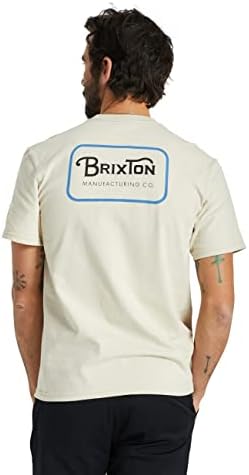 חולצת טריקו סטנדרטית של שרוול קצר של Brixton גברים