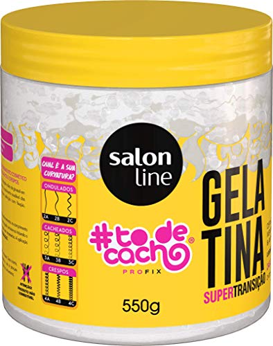 קו סלון - Linha Tratamento - Gelatina Transição Capilar 550 GR - אוסף - עוד הגדרה מעבר שיער שיער ג'לטין רשת 19.4