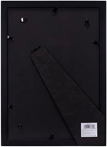 עיצובים בינלאומיים של מלדן 9x13 הושיט עד 8x12 מסגרת תמונה משופעת שחורה