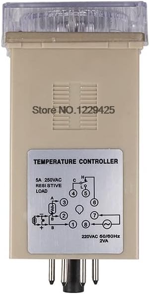 מכשיר בקרת טמפרטורה E5C2 ללא בקרת כפתור תצוגה -