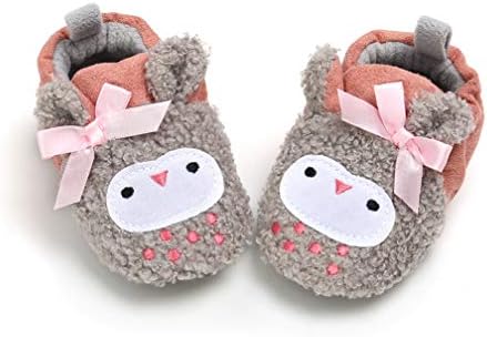 בנות תינוקות בנות נעלי בית קטיפה רכות מגפי בעלי חיים פעוט נעלי עריסה נעלי חורף נעליים