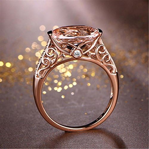 באלאקי יוקרה טבעת חן רוז זהב יהלומי הולו עיצוב אופנה חתונה טבעת