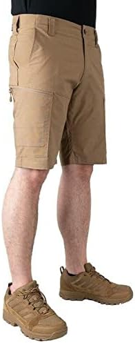 מכנסיים קצרים של מטען של LAPG לגברים, מכנסי EDC קלים טקטיים, מכנסיים קצרים חיצוניים של טיולים רגליים