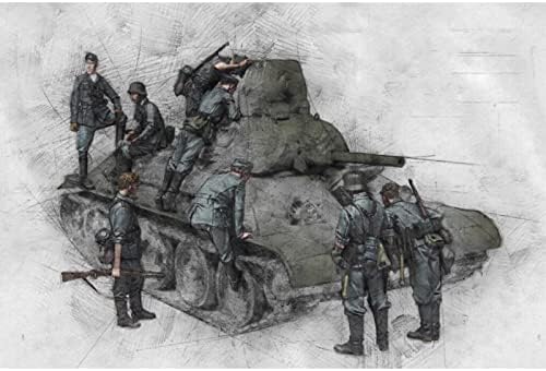 גודמואל 1/35 מלחמת העולם השנייה גרמנית טנק חייל שרף דמות / אינו מורכב ולא צבוע חייל מיניאטורי ערכת