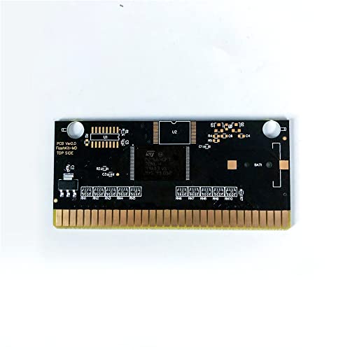 Aditi Technocop - ארהב תווית ארהב FlashKit MD Electroless Card Gold PCB עבור Sega Genesis