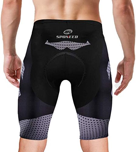 מכנסי רכיבה על אופניים מכוסים מכנסיים קצרים מרופדים גברים אופניים אופניים מכנסיים קצרים מחזור סטרץ 'טייץ אופניים ללבוש