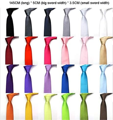 צבע אחיד דק עניבות צבע טהור עניבה עניבות גברים סקיני עניבה צרה עניבות עניבות רשמיות