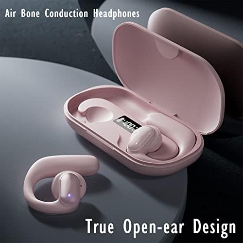 אוזניות הולכת עצם Bluetooth אלחוטית אוזניות פתוחות על אוזניים אוזניים מתעטפות עם אוזניות הובלה של וו אוזניים עם אוזניות