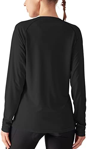Feixiang upf 50+ שרוול ארוך לנשים, UV הגנה על שמש חולצות דיג נשים מהירות יבש לטיול שחייה