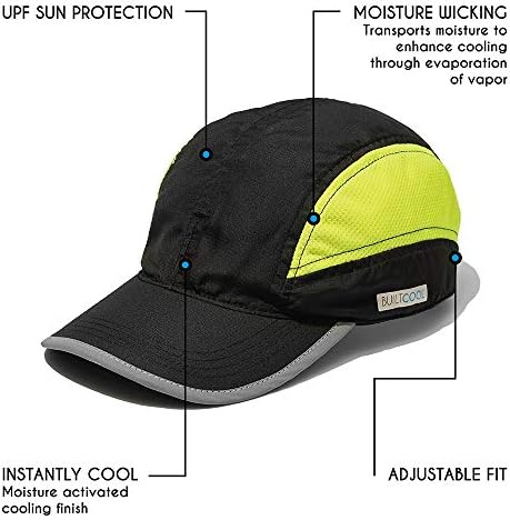כובע בייסבול קירור למבוגרים מבנים - פיתול של Moisture, קל משקל, כובע כדור ביצועים לדיג, טיולים רגליים, קיאקים,