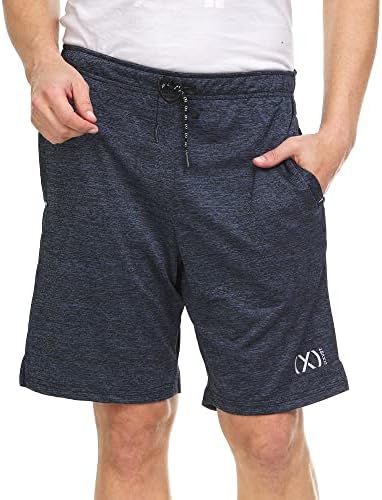 מכנסיים קצרים של 2xist Mens - מכנסי אימון פעילים - מכנסיים קצרים קלים ונושמים מכנסי כושר לגברים