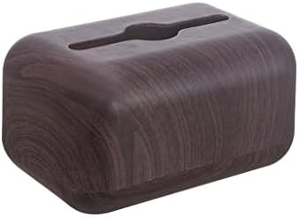 קופסת הרקמות של לוקו מפית מחזיק אחסון סלון בית טישו נייר טישו מארז מכולה שולחן עבודה שולחן עבודה עץ