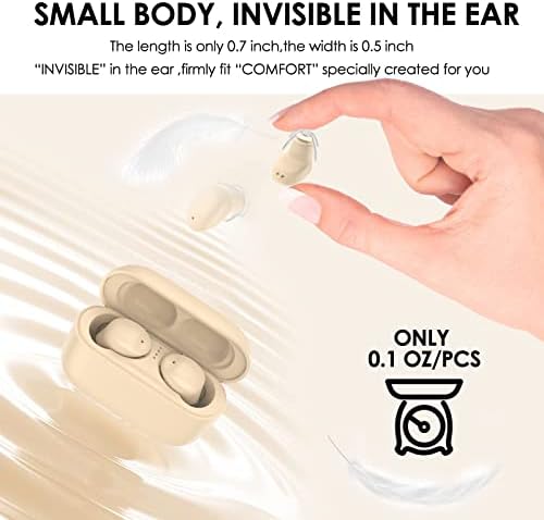 זעירים בלתי נראים אוזניים קטנים אוזניות אלחוטיות מיקרו מיקרו הקטן ביותר מיני אלחוטי אוזניות דיסקרטיות אוזניות נסתרות
