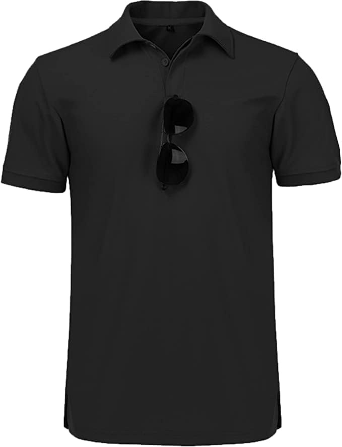 חולצת גולף Zity לגברים שרוול קצר ספורט חולצות פולו חולצת טניס רשת