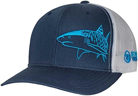 כובע משאית צלילה של כריש נמר: סנאפבק מתכוונן לגברים לדיג, דיג חנית